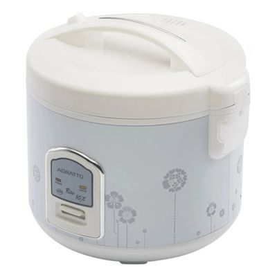 Panela Elétrica De Arroz ,legumes A Vapor Agratto 127v Cinza Pa10x