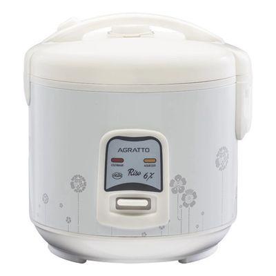 Panela Elétrica De Arroz ,legumes A Vapor Agratto 127v Cinza Pa10x