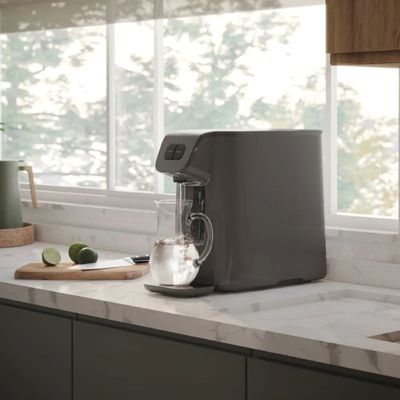 PURIFICADOR ELECTROLUX EXPERIENCE ÁGUA FRIA, NATURAL E GELADA COM COMPRESSOR GRAFITE 127V PC01X