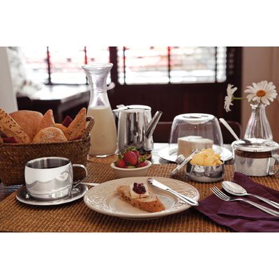 Conjunto de Xícaras Inox Tramontina Chá e Capuccino 2 Peças