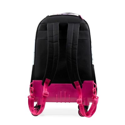 Mochila de 4 Rodinhas Feminina Rebecca BonBon Preta U / Preto