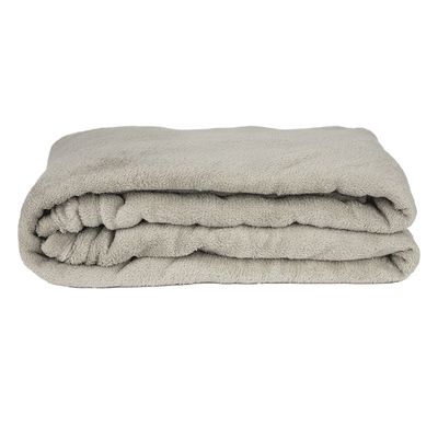 Manta Cobertor Casal Fleece Cazza Bege