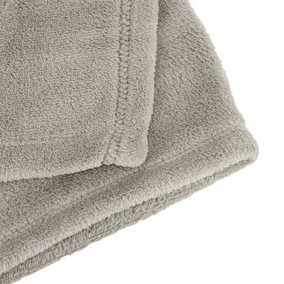 Manta Cobertor Casal Fleece Cazza Bege