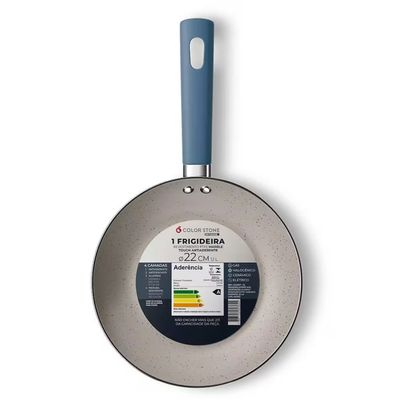 Frigideira Intense 22 cm Euro Home Azul