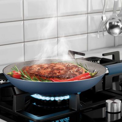 Frigideira Intense 22 cm Euro Home Azul