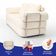 Sofá-Cama 3 Lugares SmartBox 1.88m AirPress Compacto XpandTech Bege