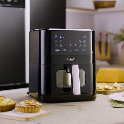 Fritadeira Elétrica Airfryer Ichef Smart Vision 6L 110V