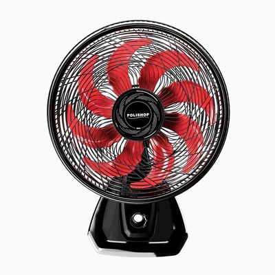 Ventilador 2 Em 1 De Mesa E Parede Polishop 40cm 110V
