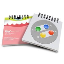 Bloco De Anotações Joystick 16-bits Color