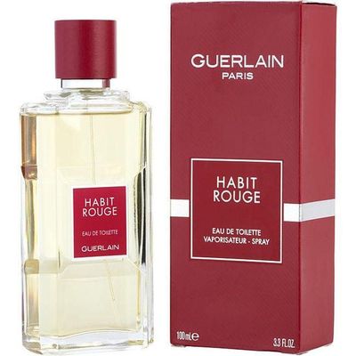 Perfume Masculino Habit Rouge Edt 100 Ml (nova Embalagem)