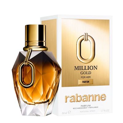 Rabanne Million Gold For Her Parfum - Perfume Feminino 50ml