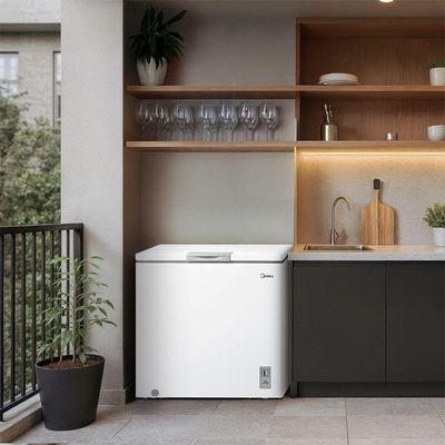 Freezer Horizontal 142L Inverter Branco Midea MDRC207SFZ013 Bivolt