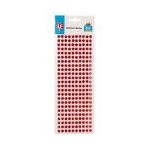 Adesivo Strass Le 8mm Cartela com 240 Unidades - Item Sortido