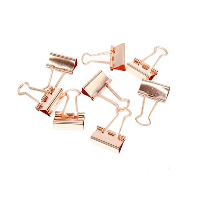 Blinder Clip Metálico Le Rosé 25mm com 8 Unidades