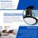 Ventilador de Teto Treviso Preto Elegance LED Control Remoto