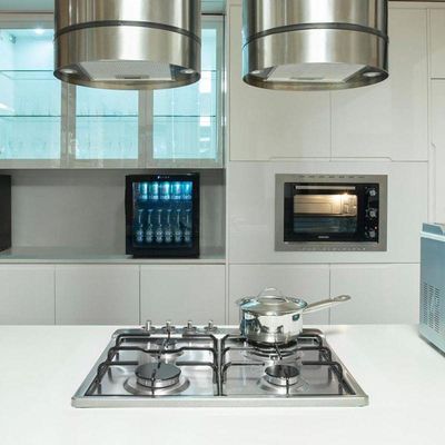 Fogão De Mesa Cooktop 4 Bocas Aço Inox à Gás Suggar FG4134IX Bivolt