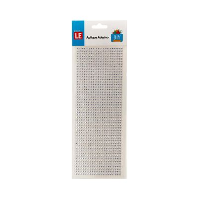 Adesivo Strass Le 4mm com 1000 Unidades - Item Sortido