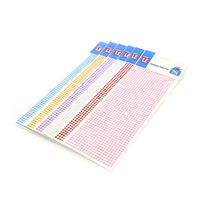 Adesivo Strass Le 4mm com 1000 Unidades - Item Sortido