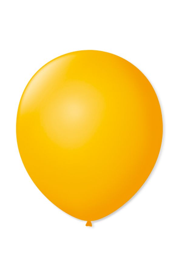 Balão São Roque Imperial Nº7 com 50 Unidades Amarelo Sol