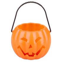 Mini Abóbora Halloween com Luz Play&Fun 8x10cm