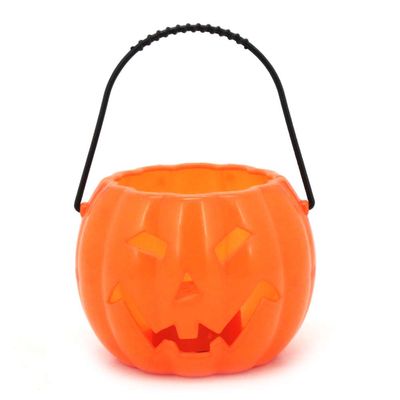 Mini Abóbora Halloween com Luz Play&Fun 8x10cm