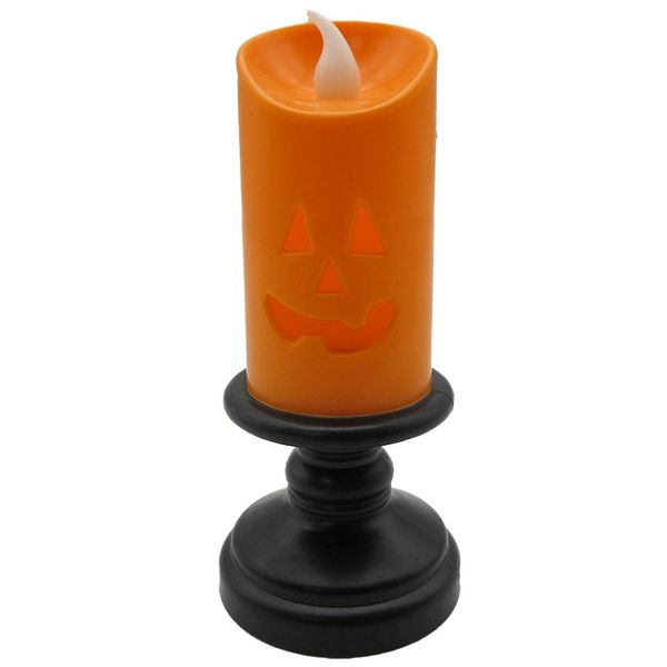 Vela Led Abóbora Play&Fun Hallo Laranja