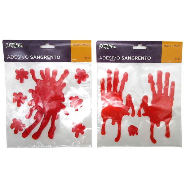 Adesivo Sangue Gel Play&Fun - Item Sortido