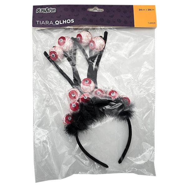 Tiara Olhos Halloween Play&Fun Tiara Olhos Halloween Play&Fun