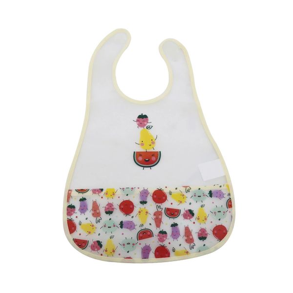 Babador Le Funny Fruits de Vinil com Bolso