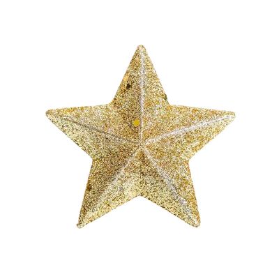 Enfeites de Natal Le Estrelas 7cm com 6 Unidades