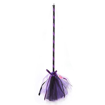 Enfeite Vassoura de Bruxa Play&Fun 89cm - Item Sortido