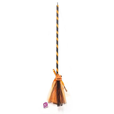 Enfeite Vassoura de Bruxa Play&Fun 89cm - Item Sortido