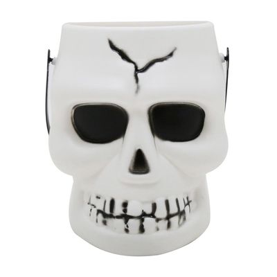 Balde Caveira Play&Fun Halloween 14x10cm