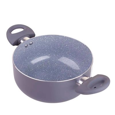 Caçarola de Cerâmica Cazza Cinza 20cm