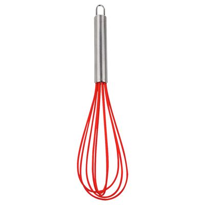 Batedor Manual de Ovos Cazza em Silicone com Cabo de Inox - Item Sortido
