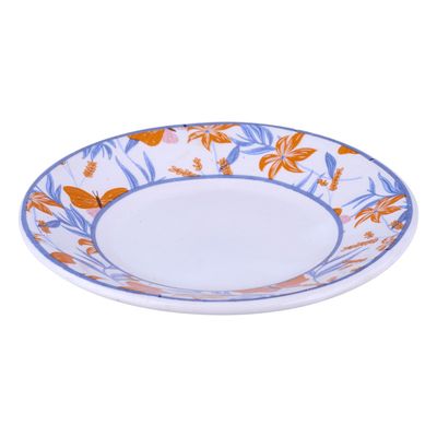 Conjunto de Xícaras Cazza Provence em Cerâmica com Pires 80ml - Item Sortido