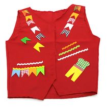 Colete Junino CV234095 Play&Fun - Item Sortido