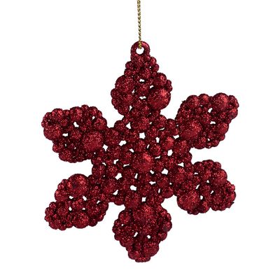 Enfeite Floco De Neve Gliter C3 Cv233402 Cazza