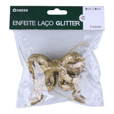 Enfeite Laco Gliter C3 Cv233404 Cazza