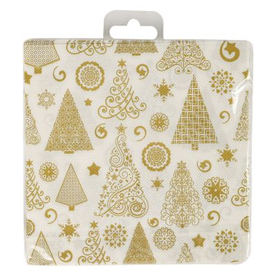 Guardanapo Natal  Cv244255 Cazza 33x33cm