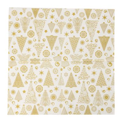 Guardanapo Natal  Cv244255 Cazza 33x33cm