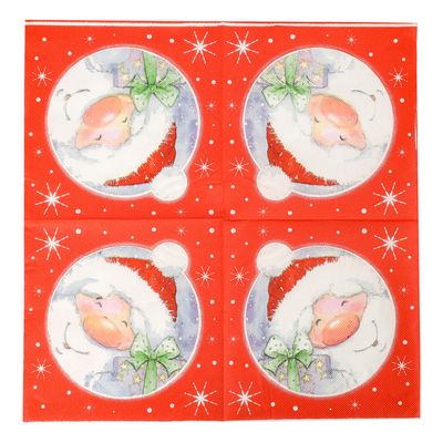 Guardanapo Natal  Cv244255 Cazza 33x33cm