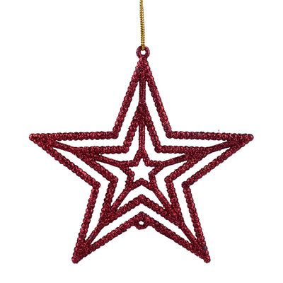 Enfeite Estrelas 10,3cm CV244468 Cazza