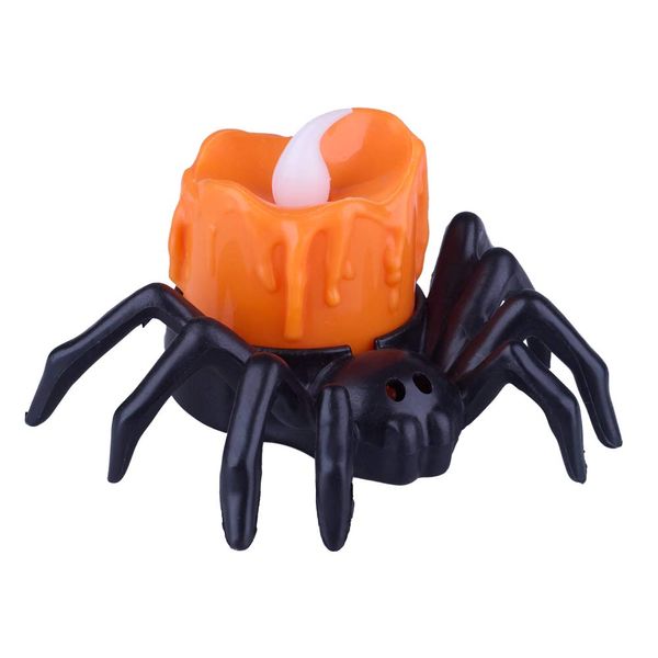 Vela de Led Aranha Halloween Play&Fun