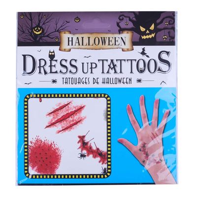 Adesivo Tattoo Cicatriz Play&Fun - Item Sortido