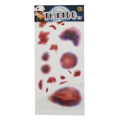 Adesivo Tattoo Halloween Play&Fun - Item Sortido