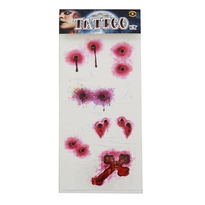 Adesivo Tattoo Halloween Play&Fun - Item Sortido