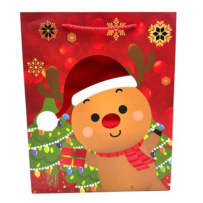 Sacola de Natal em Papel Cazza 23cm