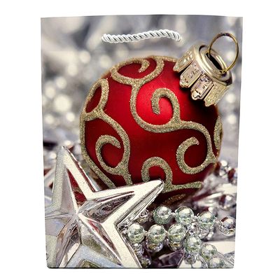 Sacola de Natal em Papel Cazza 23cm