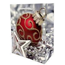 Sacola de Natal em Papel Cazza 32cm